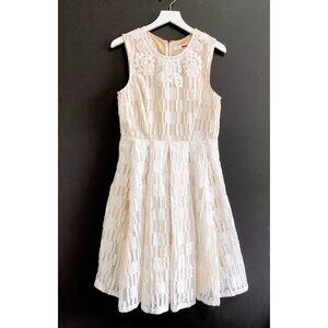 Tracy Reese Cream and White Dress